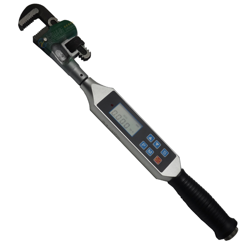 帶扭力數顯的管鉗頭扳手圖片