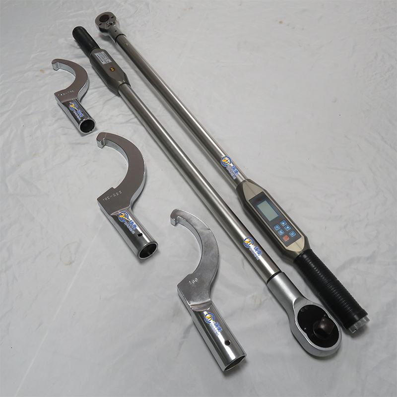 勾頭電子式扭矩扳手怎么用?